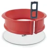 Moule à manqué démontable rond silicone base en verre 22,5 cm