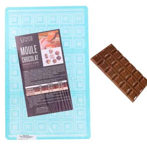 Moule 3 tablettes chocolat 100 g