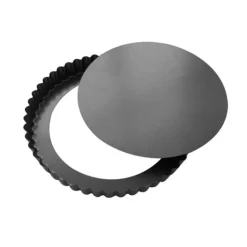 Moule à tarte cannelé à fond amovible