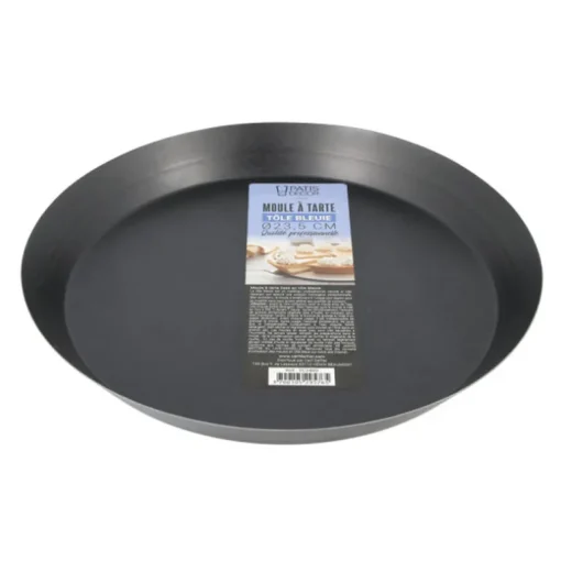 Moule à tarte tôle bleuie - Ø 23,5 cm