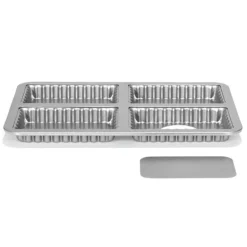 Moule à tartelettes rectangulaires fond amovible antiadhésif