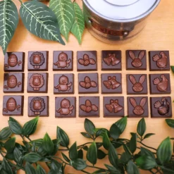 Moule carrés chocolat napolitains Pâques