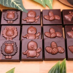Moule carrés chocolat napolitains Pâques