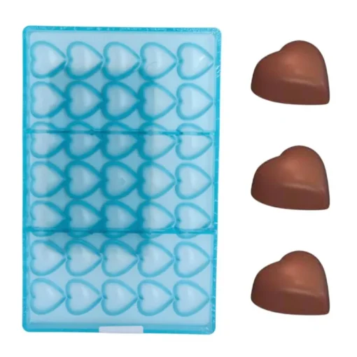 Moule chocolat 35 cœurs