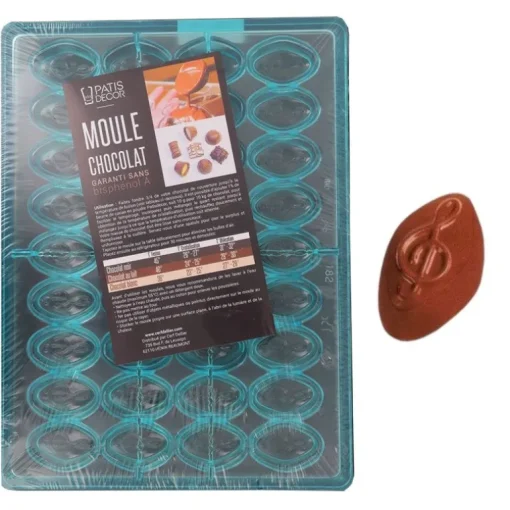 Moule Chocolat Bonbons Clé de Sol