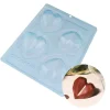 Moule chocolat en 3 parties coeurs origami