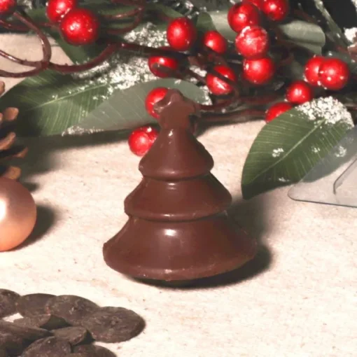 Moule chocolat en 3 parties Sapin de Noël Patisdécor