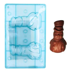 Moule chocolat grand bonhomme de neige