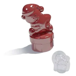 Moule chocolat ourson étoile 3D