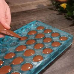 Moule chocolat œufs craquelés 3 cm Patisdécor