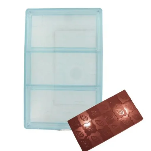 Moule plaques de chocolat cabosses