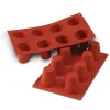 Moule silicone 8 babas 5,5 cm