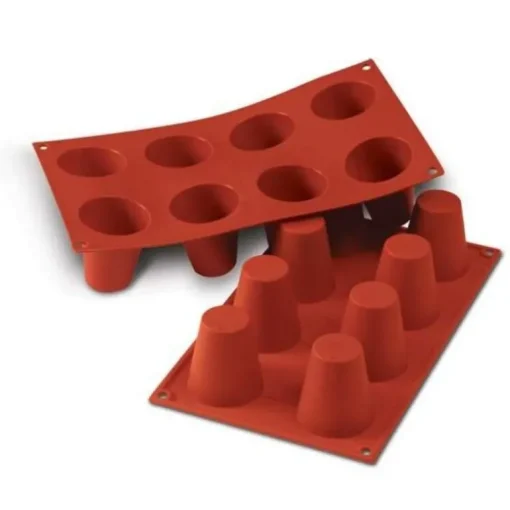 Moule silicone 8 babas 5,5 cm