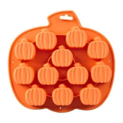 Moule silicone 12 citrouilles Halloween Wilton