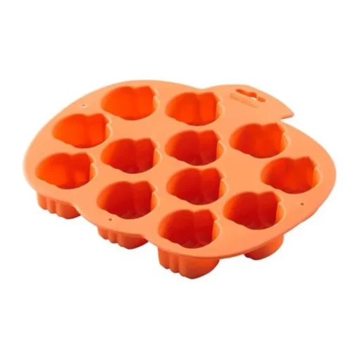 Moule silicone 12 citrouilles Halloween Wilton