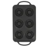 Moule silicone 6 donuts Ø 7 cm