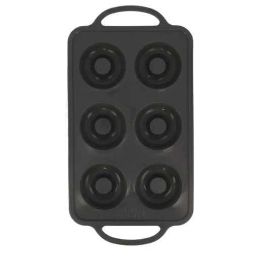 Moule silicone 6 donuts Ø 7 cm
