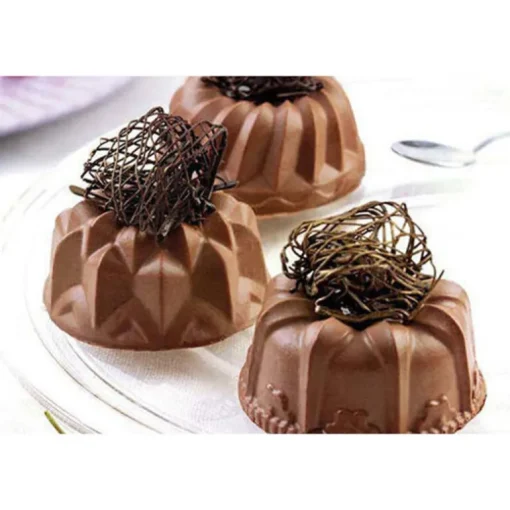 Moule silicone 6 empreintes fantaisie