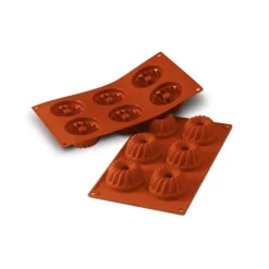 Moule silicone 6 mini kouglofs