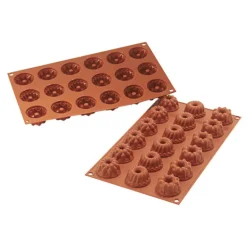 Moule silicone 18 mini kouglofs