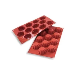 Moule silicone 12 mini-briochettes
