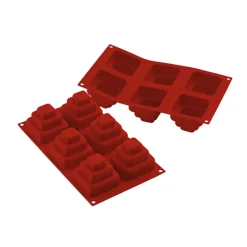 Moule silicone 6 pièces montées
