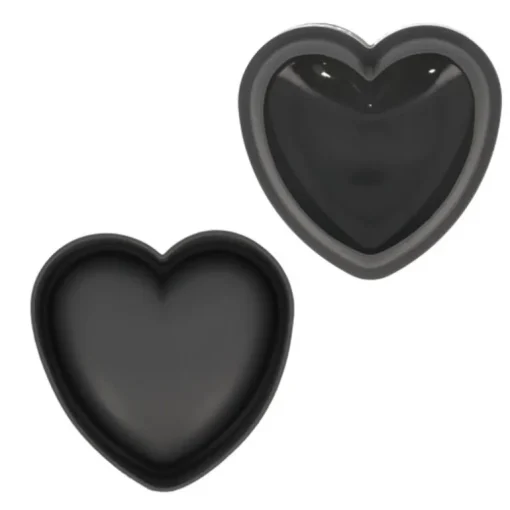 Moule Silicone Coeur Bombé