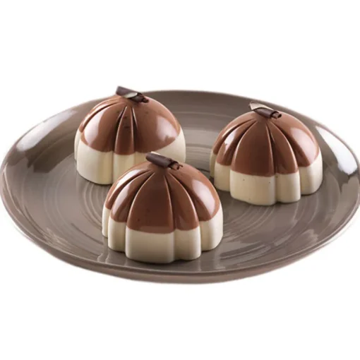 Moule silicone coupoles striées