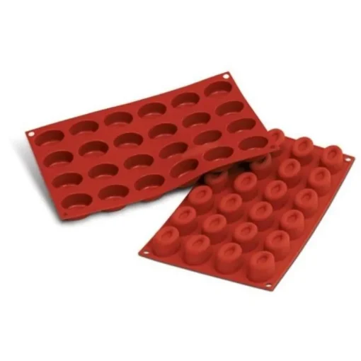 Moule silicone mini savarins ovales