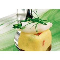 Moule silicone mini savarins carrés