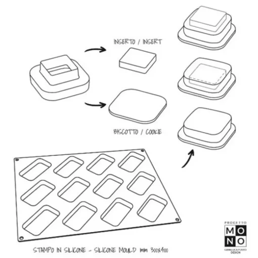 Moule silicone Rond Pavoni