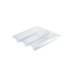 2 moules à inserts pour bûches en plastique