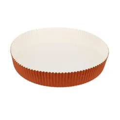 Moules à tarte à bords cannelés jetables 17 cm (x4)