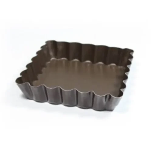 Moules à tartelettes carrés antiadhésifs (x6)
