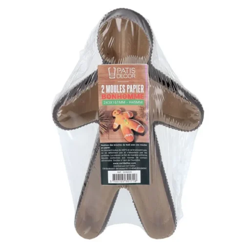 Moules de cuisson bonhomme (x2)