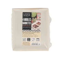 Moules de cuisson jetables (x4)