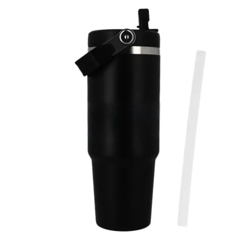 Mug isotherme noir - 900 ml