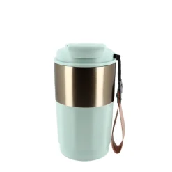 Mug isotherme vert et or - 450 ml