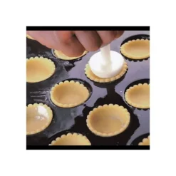 Outil de fonçage 2 têtes polypropylène pour tartelettes unies et barquettes