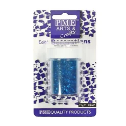 Paillettes irisées bleues PME (7 g)