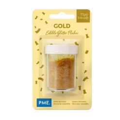 Paillettes irisées dorées PME 7 g