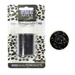 Paillettes irisées noires PME (7 g)