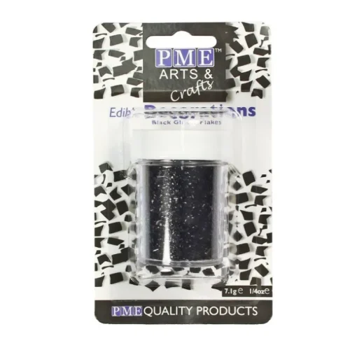 Paillettes irisées noires PME (7 g)