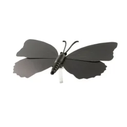 Papillons noirs aimantés assortis (x3)