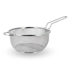 Passoire fond plat en inox Ø 18 cm