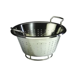 Passoire inox conique à anses 28 cm