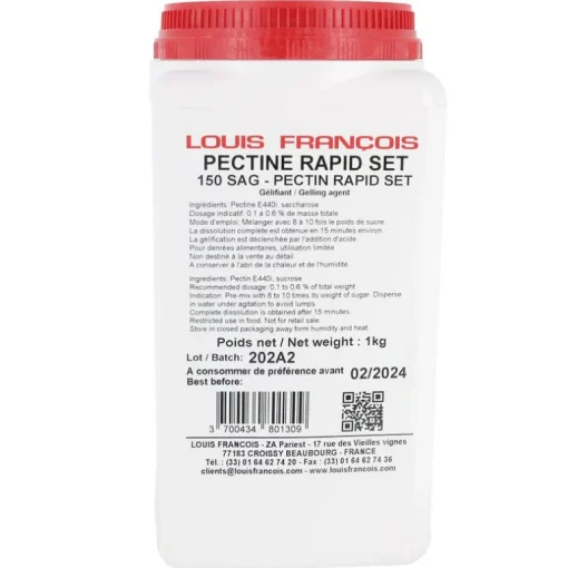 Pectine Rapid Set Louis François 1 kg