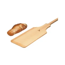 Pelle à four hêtre avec manche 60x30 cm longueur totale 4 m