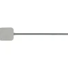 Pelle à pizza inox avec manche 92,5 cm rectangulaire 27x22 cm