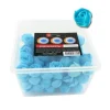 Petites roses bleues en azyme (x100)